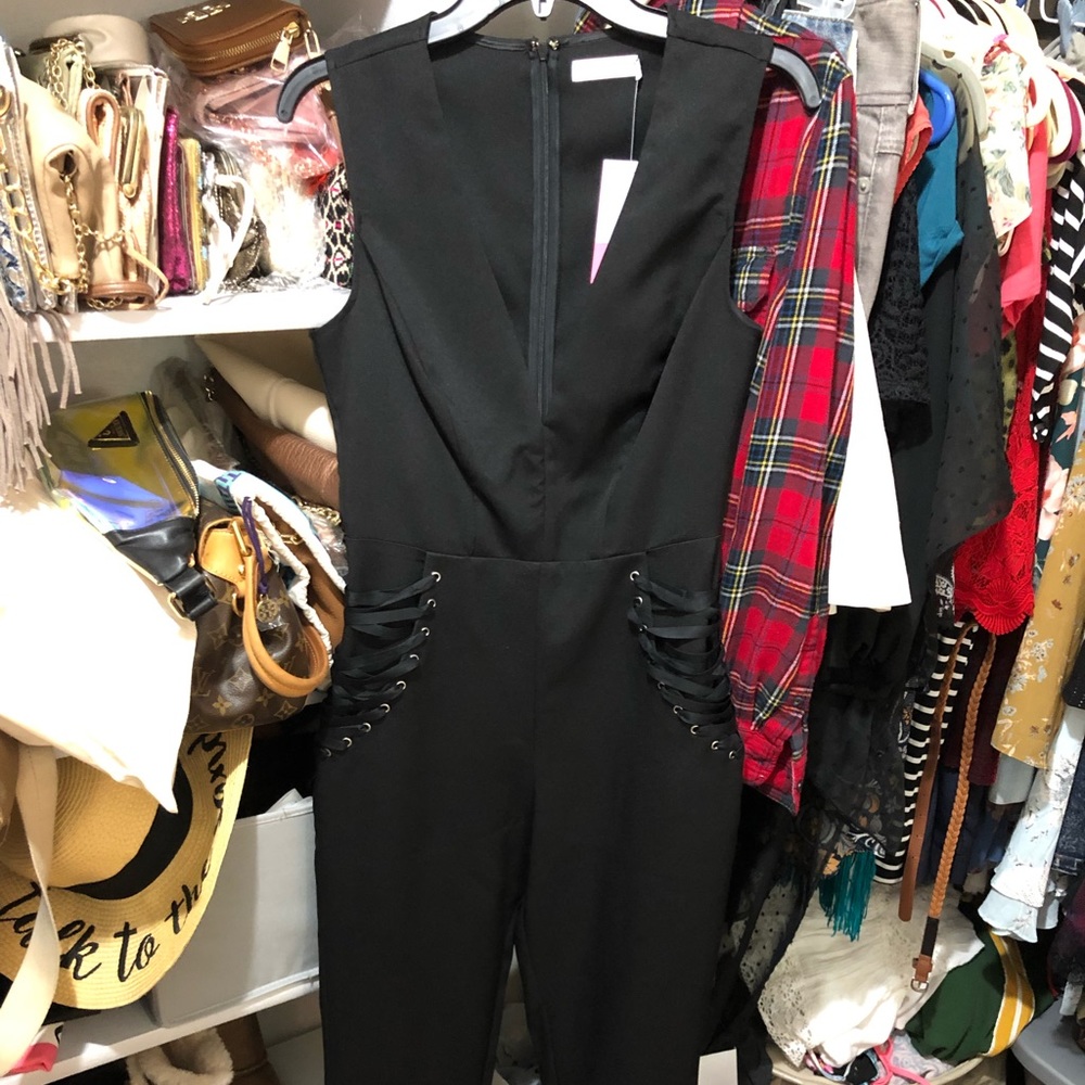 Black jumpsuit